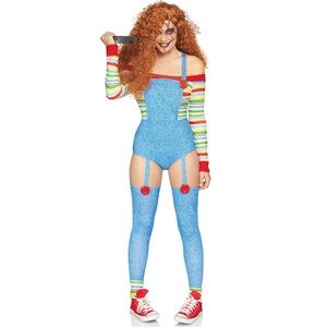 Leg Avenue‎ Killer Doll Costume Women’s Size M/L Pre-Owned Halloween Chucky